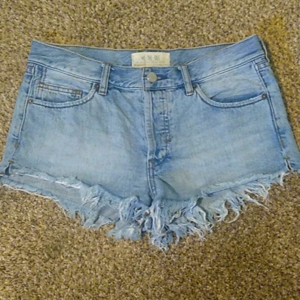 We the Free Cutoff Denim Shorts